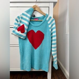 Betsy Johnson Heart Sweater Valentine’s Day